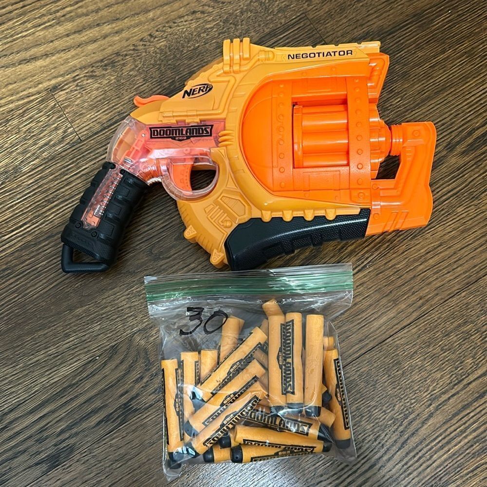 Nerf Doomlands Negotiator with Darts